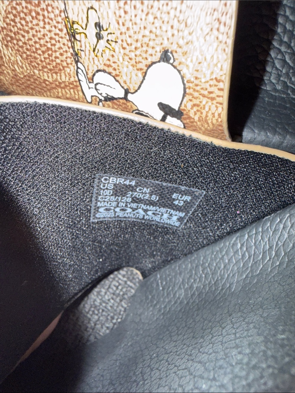 Coach x Peanuts Snoopy Graphic Slide Sandals - Picture 3 of 4